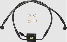 2018-2020 Harley Davidson Sportster 1200CX ABS Vordere Bremsleitung Black Pearl