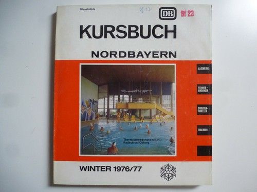 Kursbuch nordbayern winter - kursbuch,