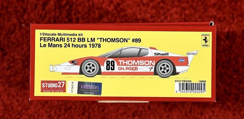 Studio ferrari 512 bb - 1/24,