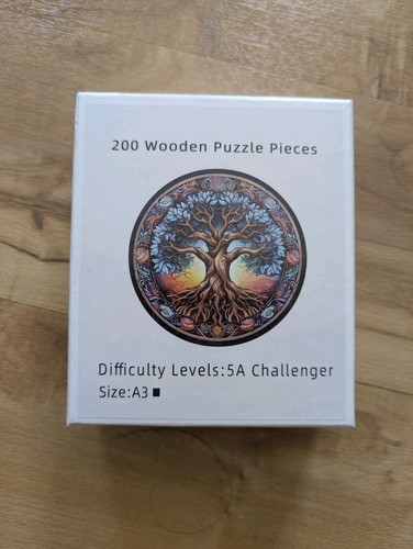 Wooden holzpuzzle 200 teile - wooden,