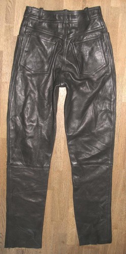 Damen lederjeans biker - damen-,