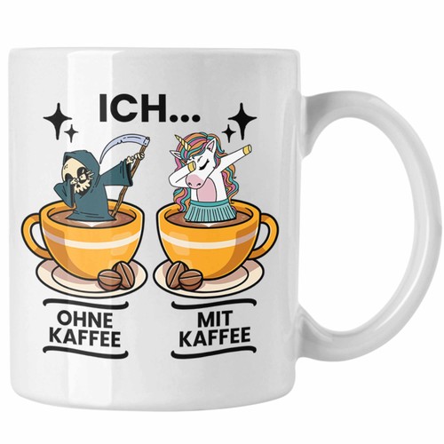 Lustige kaffeetasse ich ohne - lustige, "ich