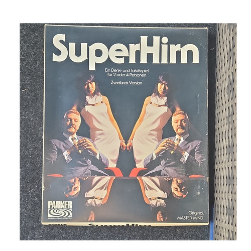 Vintage brettspiel superhirn - brettspiel:,