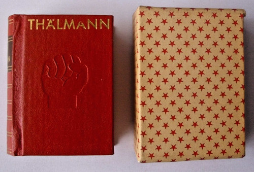 Ddr minibuch thälmann - ddr-minibuch:, "thälmann