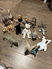 Original Ty Beanie Babies Stofftier Sammlung