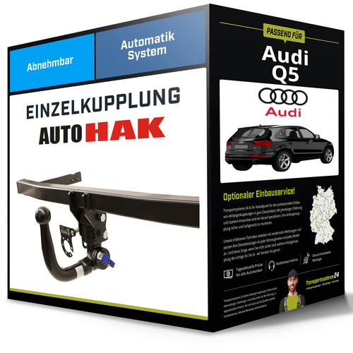 Abnehmbare anhängerkupplung - abnehmbare,