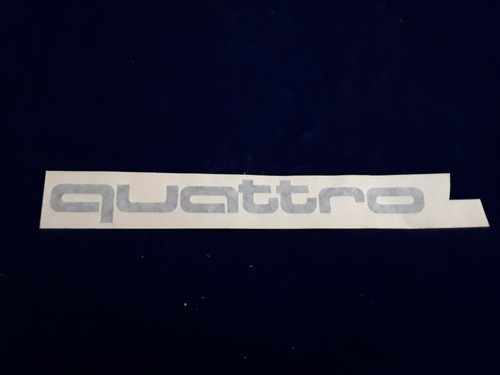 Schriftzug quattro für audi - schriftzug,