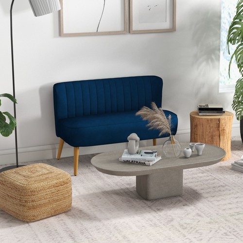 Homcom sitzer sofa - homcom, 2-sitzer