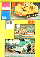 MODELLBAU HEUTE 10 - 1984 Fesselflugmodell METEOR LaGG-3 Segler Cutty Sark GST