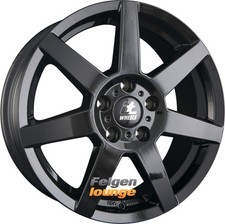 4x itWHEELS EMILY Glanzschwarz