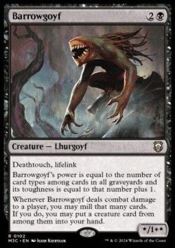 Barrowgoyf commander modern - barrowgoyf,