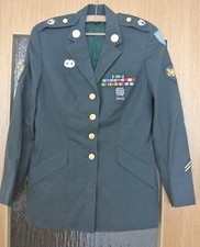 Us Army Uniform Jacke Ausgehuniform Oliv Nato militär Orden Armee Verkleiden g.0