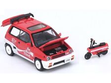 HONDA City Turbi II + Motocompo  - Coca Cola - INNO 1:64