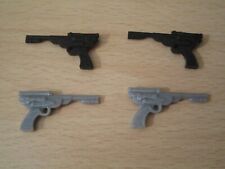 4 Repro Blaster grau+schwarz - Star Wars vintage Kenner Figuren v. 1985 Last 17