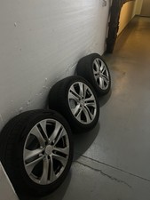 3x Original Mercedes Alufelgen 17 Zoll 5x112 ET45 mit 245/45R17 Reifen