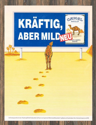 Camel zigaretten reklame - zigaretten,