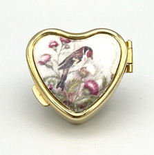 Vintage Pillendose Schmuckbox