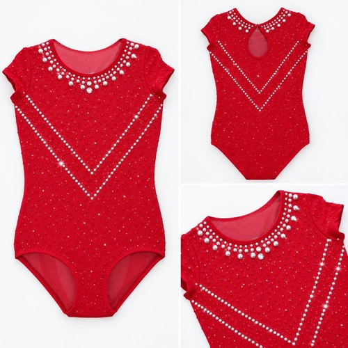 Justaucorps rouge leotard red - leotard,