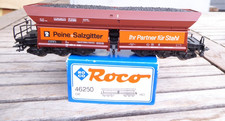 Roco 46250 H0 Selbstentladewagen Fad 6-achs. PEINE SALZGITTER der DB Epoche 4/5