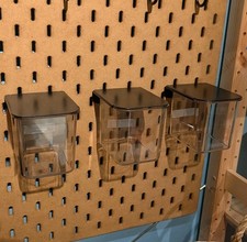 Ikea Skadis 3 Pack Clear