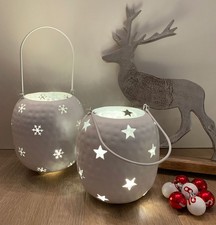 Deko Windlicht Metall