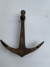 Wandornament " Anker " Gußeisen , ca. 20 cm x 23 cm Deko Anker Schwer