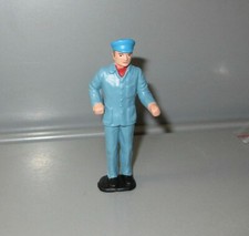 LGB Lokführer, blau-grau