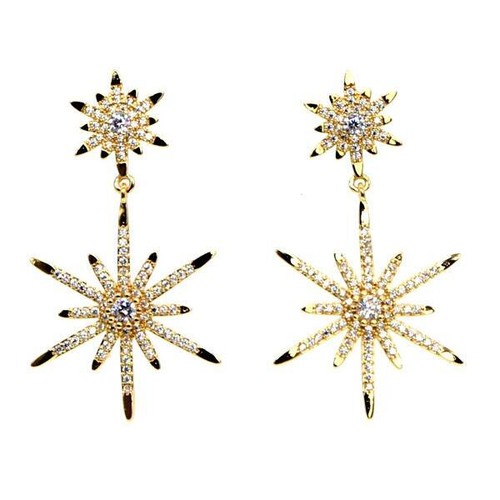 Damen ohrringe gold - ohrringe,