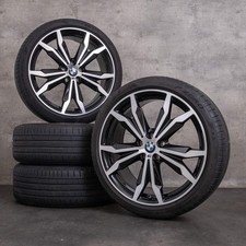 BMW X1 X2 Räder 20 Zoll F48 F39 Sommerfelgen Styling 716 M 8008622 schwarz