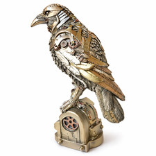 Steampunk Rabe Figur Skulptur