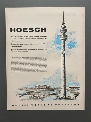 Hoesch dortmund fernsehturm - dortmund,