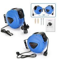 Kabeltrommel 20 m IP44 Automatik Kabelaufwickler Werkstatt kabelaufroller