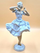 Elegante bezaubernde Tänzerin Unterweißbacher Werkstätten für Porzellankunst