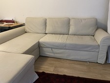 Beige Sofa mit Schlaffunktion