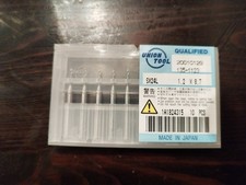 10 Stück VHM UNION TOOL Vollhartmetall Ø 1,2x8,7 mm Mini Bohrer Mikrobohrer CNC 