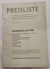 Preisliste f. Sammler-Briefmarkenfachhandel, Deutschland ab 1945, März 1964 DDR 