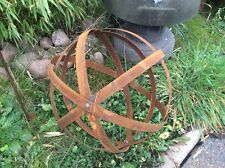 Edelrost Gartenkugel Rost Gartendeko,Garten Dekokugel Rost Metall d=40cm 