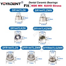 10Pcs Dental Bearing Ceramic
