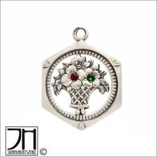 Jugendstil Silber Anhänger