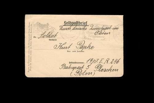Pleschen polen dienstpost - pleschen,