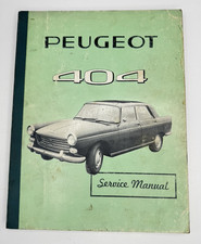 OEM Peugeot 404 Service Shop