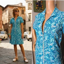 Vintage 60er 70er Floral