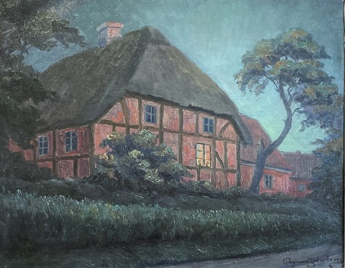 Impressionist abendliches - impressionist, „abendliches