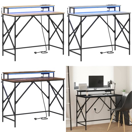 Schreibtisch mit led - schreibtisch,
