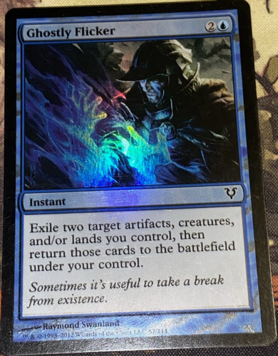 Foil ghostly flicker - ,
