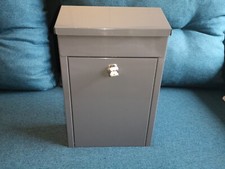 Post Briefkasten Anthrazit Postbriefkasten Wandbriefkasten Postkasten Casaya