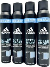 4x adidas Men AFTER SPORT - erfrischend & aromatisch - Deo Deodorant  (4x 200ml)