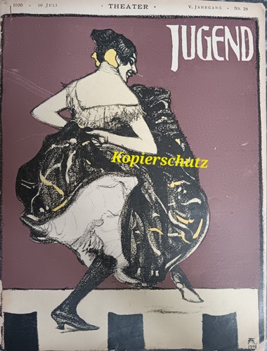Jugendstiel zeitschrift - =,
