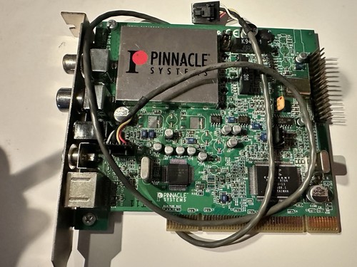 Pinnacle systems pci video - pinnacle,