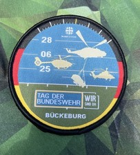 Tag der Bundeswehr 2025 Heer NH-90 Tiger Aufnäher H-145 Patch Huey NEU mit Klett